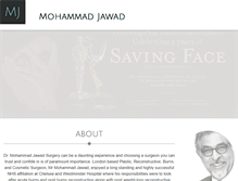 Tablet Screenshot of mohammadjawad.com